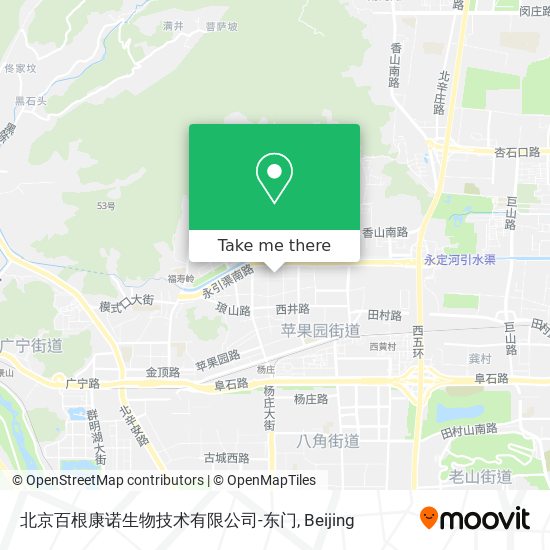 北京百根康诺生物技术有限公司-东门 map