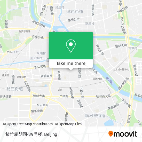 紫竹庵胡同-39号楼 map