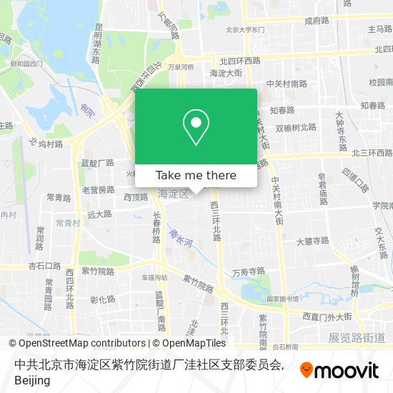 中共北京市海淀区紫竹院街道厂洼社区支部委员会 map