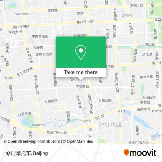 修理摩托车 map