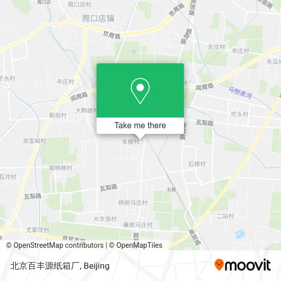 北京百丰源纸箱厂 map