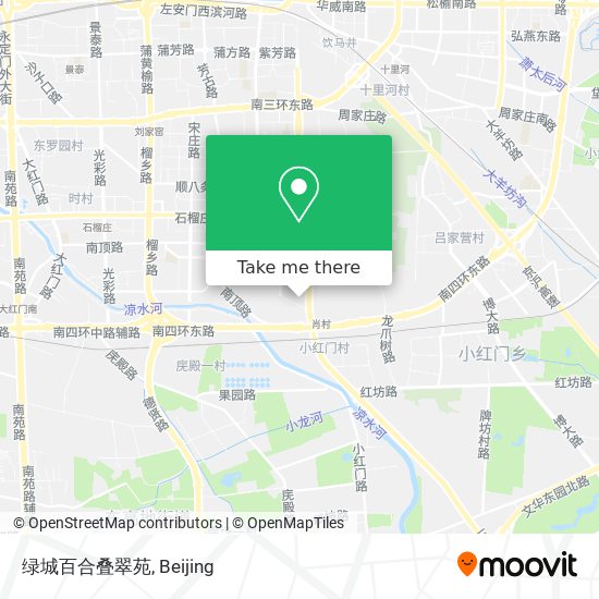 绿城百合叠翠苑 map