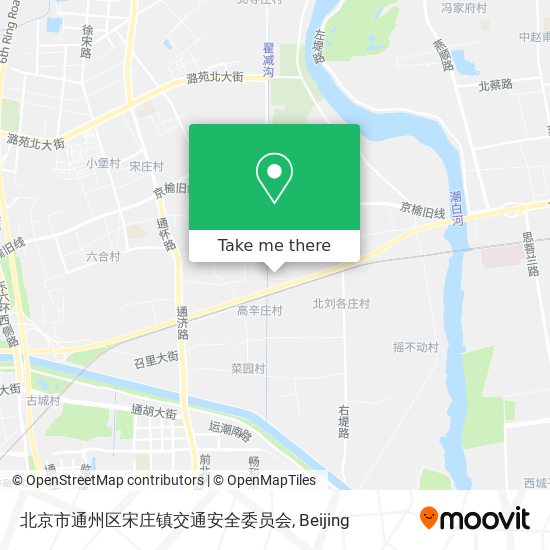 北京市通州区宋庄镇交通安全委员会 map
