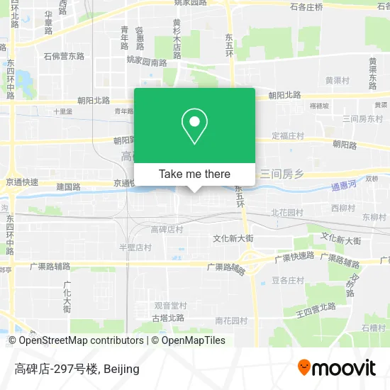 高碑店-297号楼 map