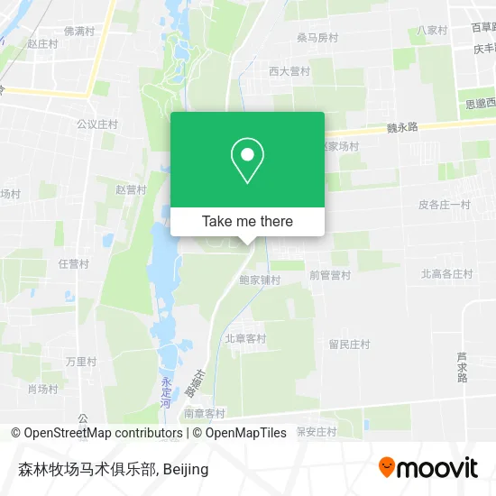 森林牧场马术俱乐部 map