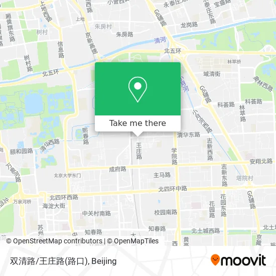 双清路/王庄路(路口) map