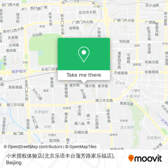 小米授权体验店(北京乐语丰台蒲芳路家乐福店) map