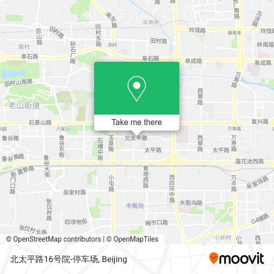 北太平路16号院-停车场 map