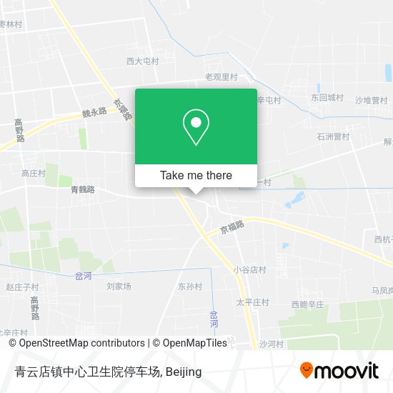 青云店镇中心卫生院停车场 map