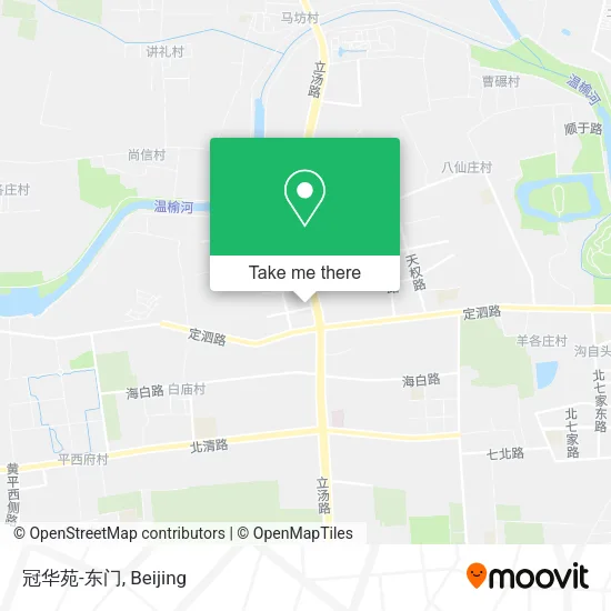 冠华苑-东门 map