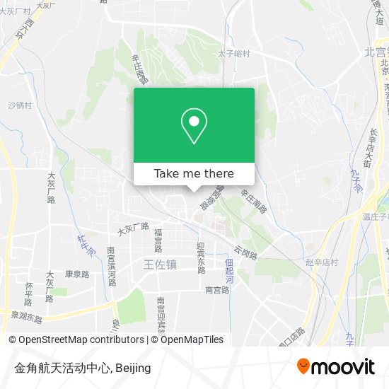金角航天活动中心 map