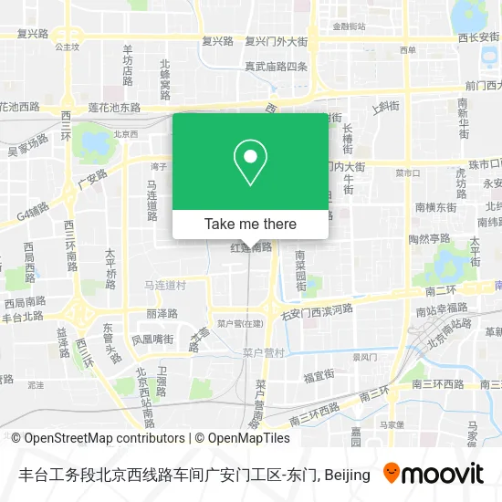 丰台工务段北京西线路车间广安门工区-东门 map