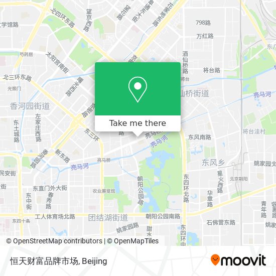恒天财富品牌市场 map
