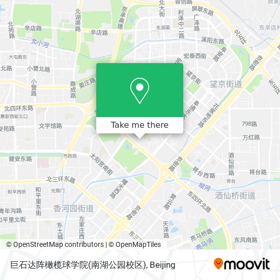 巨石达阵橄榄球学院(南湖公园校区) map