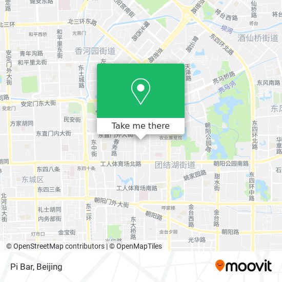 Pi Bar map