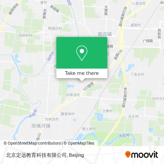 北京定远教育科技有限公司 map