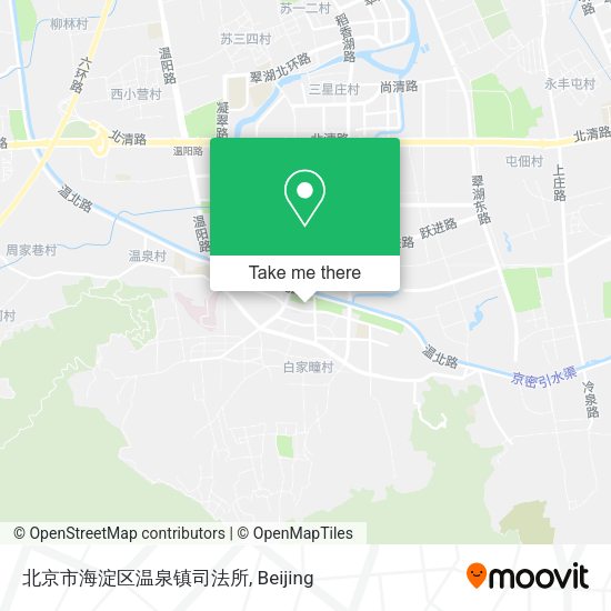 北京市海淀区温泉镇司法所 map