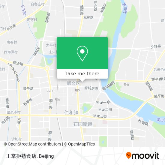 王掌拒熟食店 map