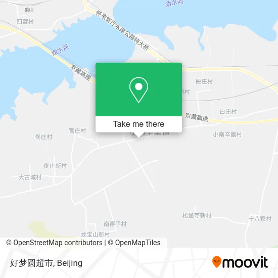 好梦圆超市 map