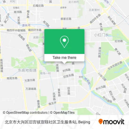 北京市大兴区旧宫镇宣颐社区卫生服务站 map