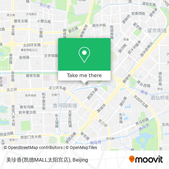 美珍香(凯德MALL太阳宫店) map