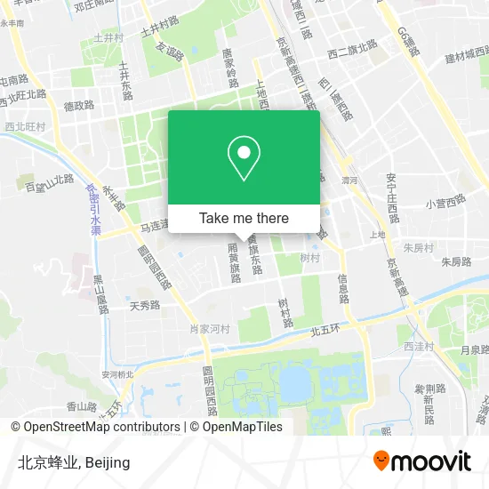 北京蜂业 map