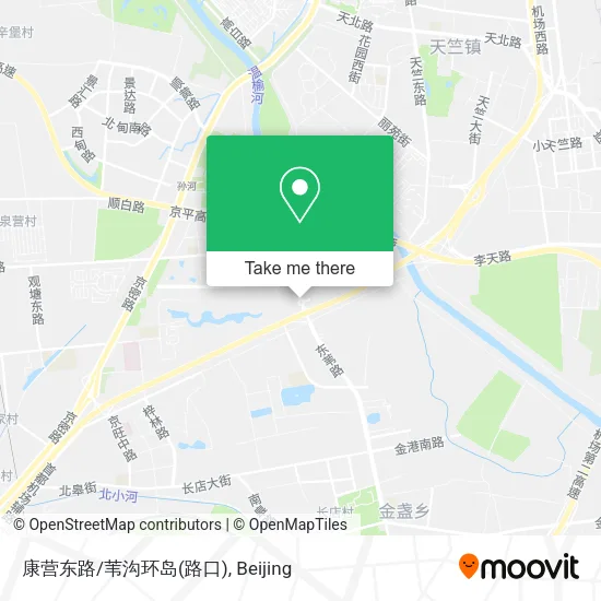 康营东路/苇沟环岛(路口) map