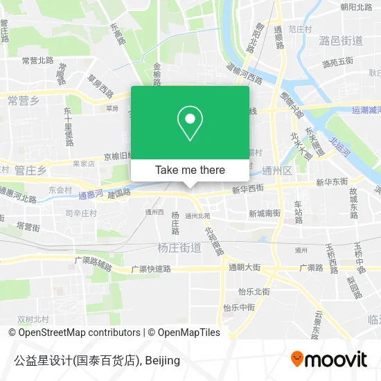 公益星设计(国泰百货店) map