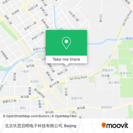 北京玖思启明电子科技有限公司 map