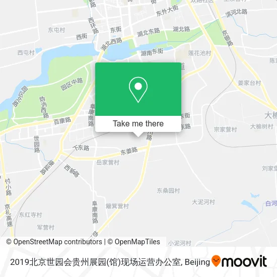 2019北京世园会贵州展园(馆)现场运营办公室 map
