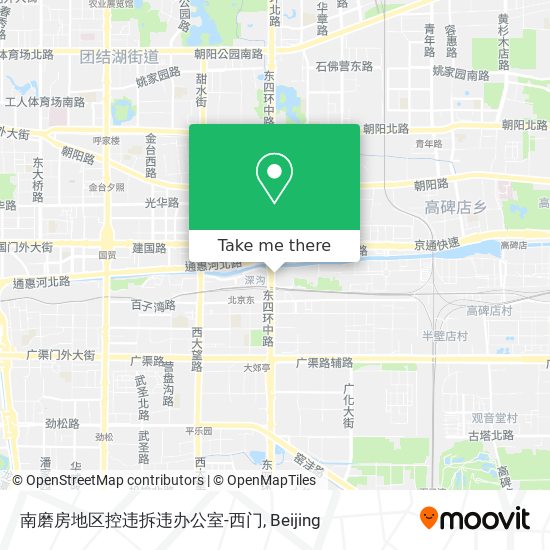 南磨房地区控违拆违办公室-西门 map