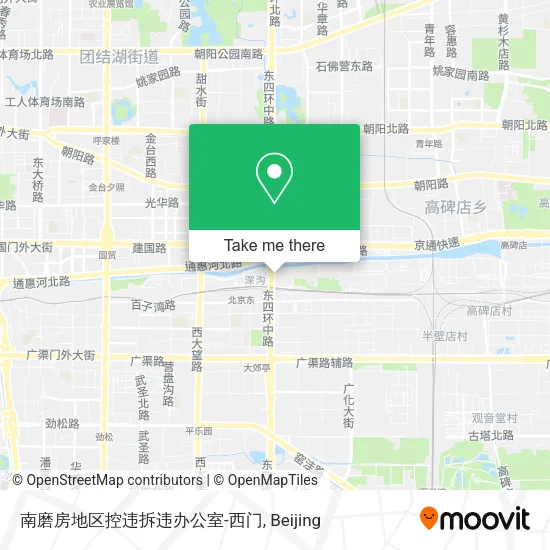 南磨房地区控违拆违办公室-西门 map