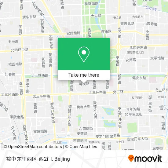裕中东里西区-西2门 map