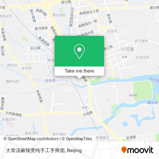 大骨汤麻辣烫纯手工手擀面 map