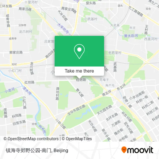 镇海寺郊野公园-南门 map