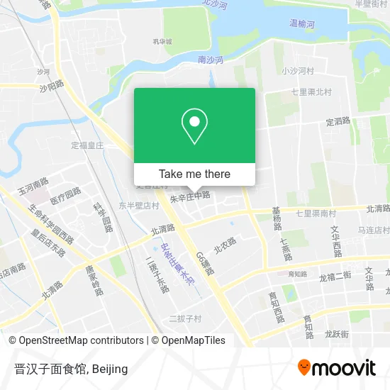 晋汉子面食馆 map