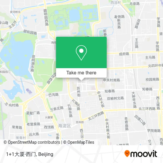 1+1大厦-西门 map