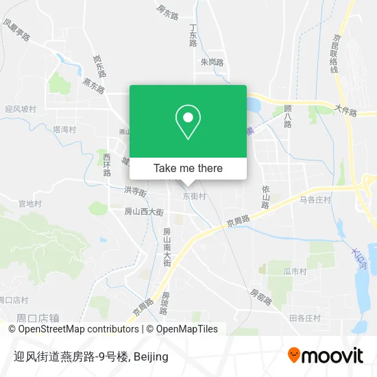 迎风街道燕房路-9号楼 map