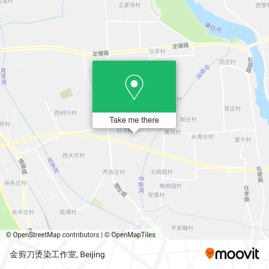 金剪刀烫染工作室 map