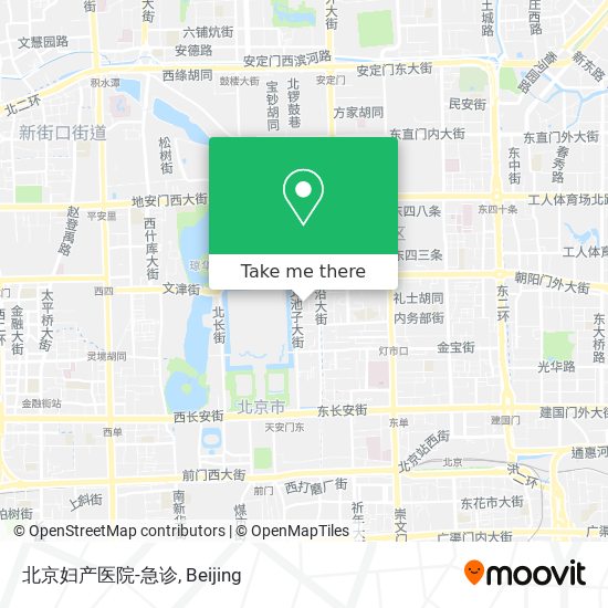 北京妇产医院-急诊 map