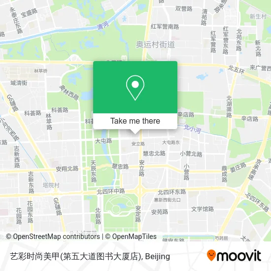 艺彩时尚美甲(第五大道图书大厦店) map