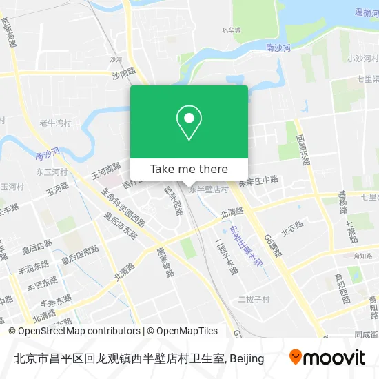 北京市昌平区回龙观镇西半壁店村卫生室 map
