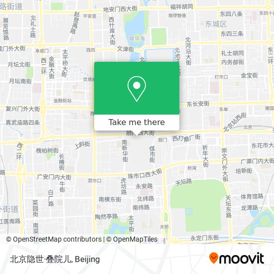 北京隐世·叠院儿 map