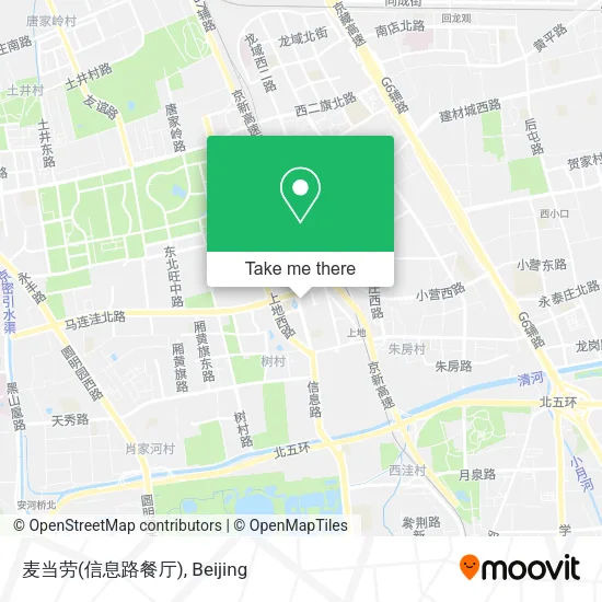 麦当劳(信息路餐厅) map