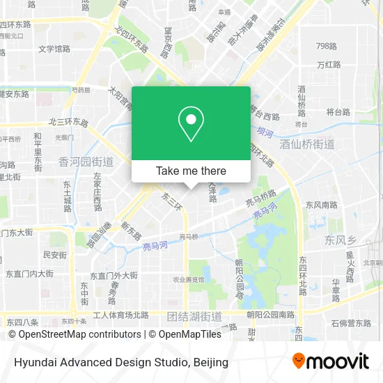 Hyundai Advanced Design Studio map