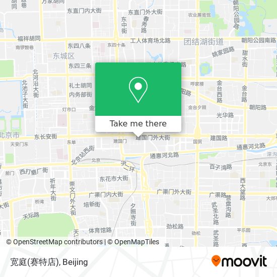 宽庭(赛特店) map