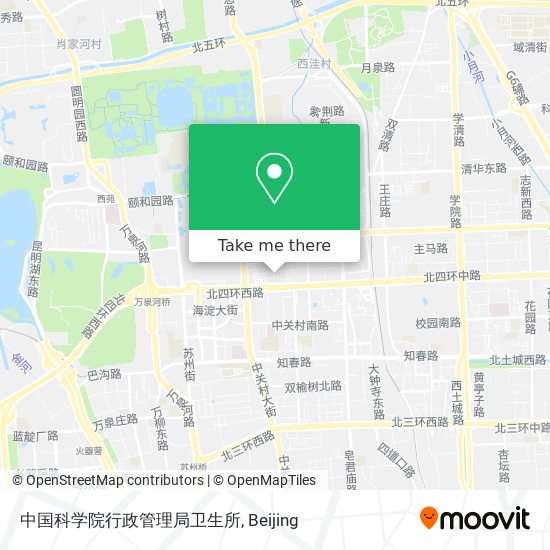 中国科学院行政管理局卫生所 map