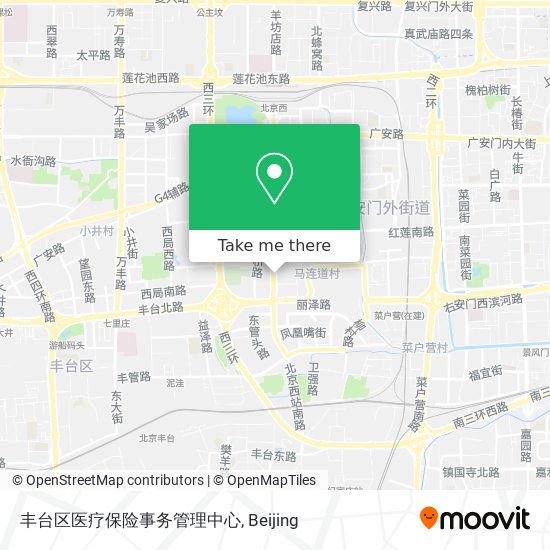 丰台区医疗保险事务管理中心 map
