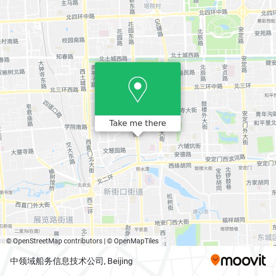 中领域船务信息技术公司 map