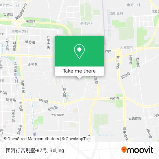 团河行宫别墅-87号 map